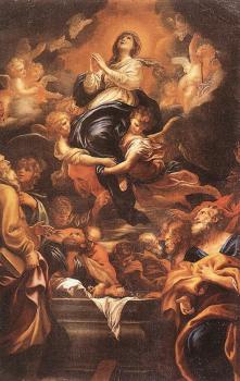 Domenico Piola : Assumption of the Virgin